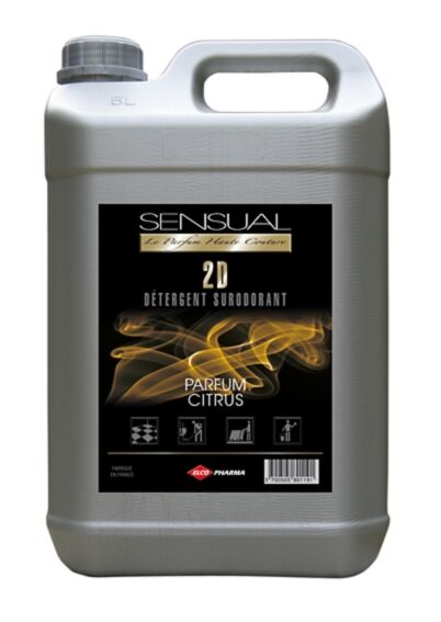 CARTON 2 BIDONS 5 LITRES 2D CITRUS SANS CRM ET ALLERGENES AGREE CA