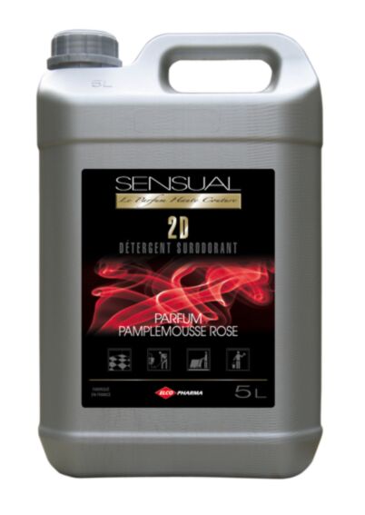CARTON 2 BIDONS 5 LITRES 2D PAMPLEMOUSSE SANS CRM ET ALLERGENES AGREE CA