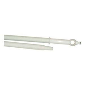 MANCHE MONOBLOC PASSAGE EAU 1M40 BLANC GAMME ALIMENTAIRE