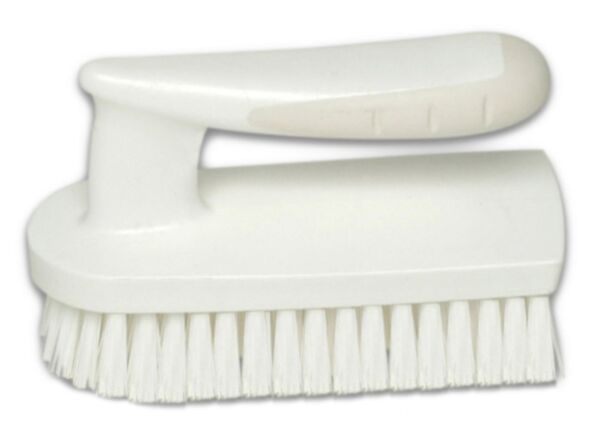 BROSSE BROSSHYGIEN CHR A POIGNEE PBT MI DUR BLANC