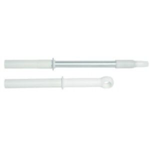MANCHE TELESCOPIQUE PLASTIQUE ALU 1M05 A 1M60 ALIMENTAIRE