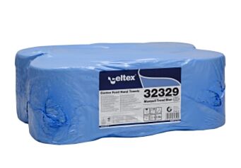 COLIS 6 BOBINES 450 FTS 2 PLIS GAUFFREES BLEUES