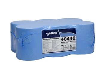 COLIS 6 BOBINES DL LAIZE 20 CM 3 PLIS COLLEES GAUFREES BLEUES 3 X 19 GR