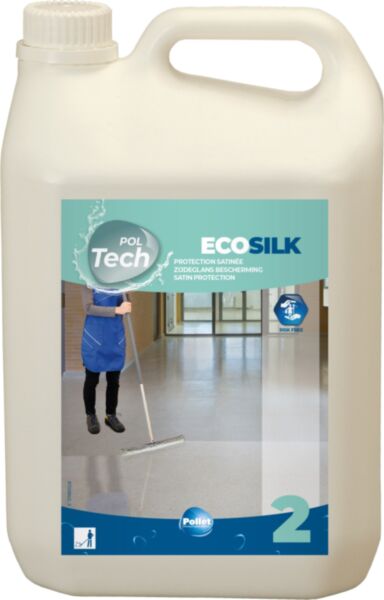 CARTON 4X5 BIDONS 5L CIRE HAUTE PERFORMANCE ECOSILK TOUT SUPPORT