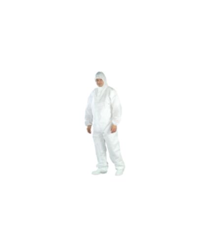 CARTON 50 COMBINAISONS MICROPORE CAPUCHE GLISSIERE 65 GRM2 TAILLE 