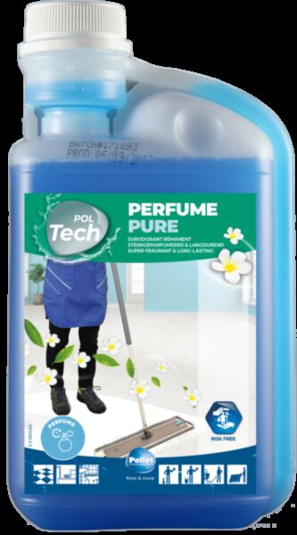 CARTON 6 FLACONS DOSEUR 1 LITRE DETERGENT DEGRAISSANT SUR ODORANT FLEURI