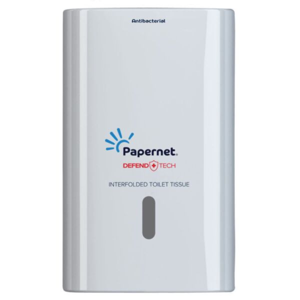 DISTRIBUTEUR PAPIER TOILETTE FEUILLE A FEUILLE BLANC