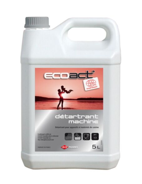 CARTON 2X5L DÉTARTRANT POUR MACHINE LAVE VAISSELLE EN TUNNEL ET MONOZONE