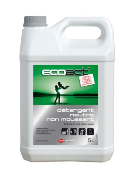 DÉTERGENT NEUTRE NON MOUSSANT PARFUMÉ SOL ET SURFACE