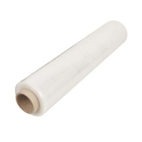 CARTON 6 ROULEAUX FILM A PALETTISER TRANSPARENT 45 CM 270 ML 22 µ