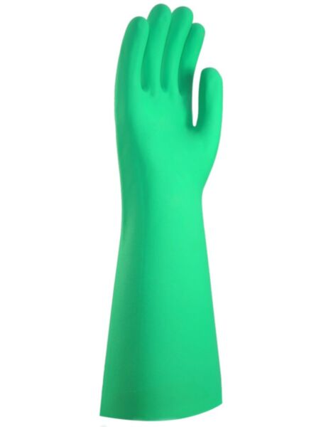 PAIRE DE GANTS PLONGE NITRILE VERT 