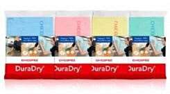 PAQUET 5 LAVETTES MICROFIBRES 34X40CM CHICOPEE DURADRY 