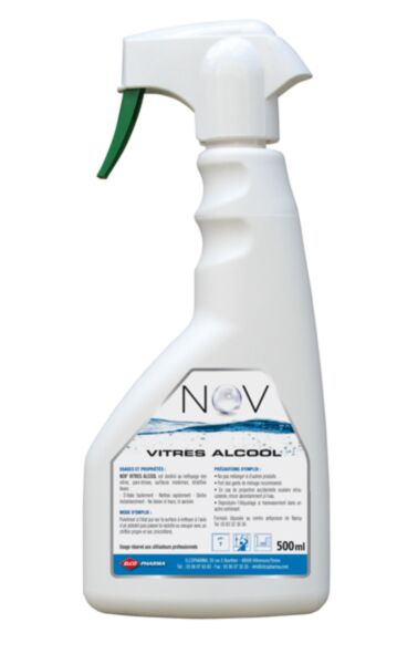  NETTOYANT VITRES HAUT DE GAMME AU CITRON VERT -  SURFACES MODERNES ET SURFACES LISSES - PROTÈGE CONTRE LES SALISSURES