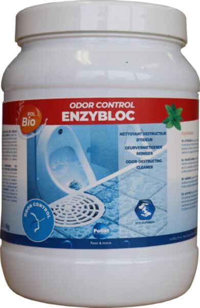 CARTON 6 X 1KG POLBIO ENZYBLOC PASTILLES URINOIRS