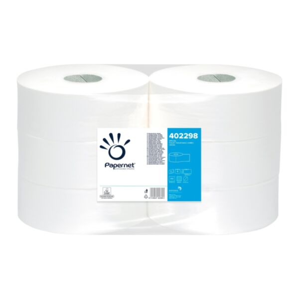 COLIS 6 RLX MAXI JUMBO MAXI CONFORT 810 FORMATS DE 30,5 CM LAIZE CONFORT 9,5 CM 2 PLIS DE 16,5 GR BLANC PURE OUATE