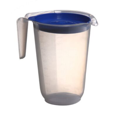PICHET 1 LITRE GRADUE AVEC COUVERCLE