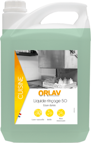 CARTON 4 X 5 LITRES LIQUIDE RINCAGE MACHINE EAU DURE