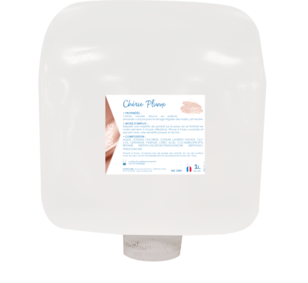 CARTON 6 CARTOUCHES 1 LITRE SAVON MAIN AMANDE DOUCE