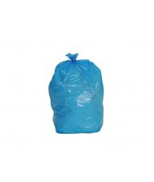 CARTON 200 SACS BD 100 LITRES 820 X 850 BLEU 50µ