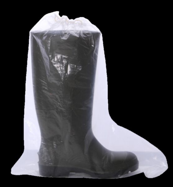 CARTON 500 SURBOTTES PVC TRANSPARENT AVEC ELASTIQUE 49 X 43CM 60µm