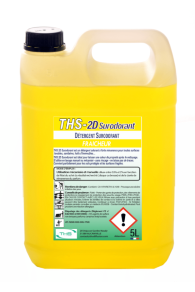CARTON 4 X 5 LITRES THS 2D SURODORANT FRAICHEUR PH 8