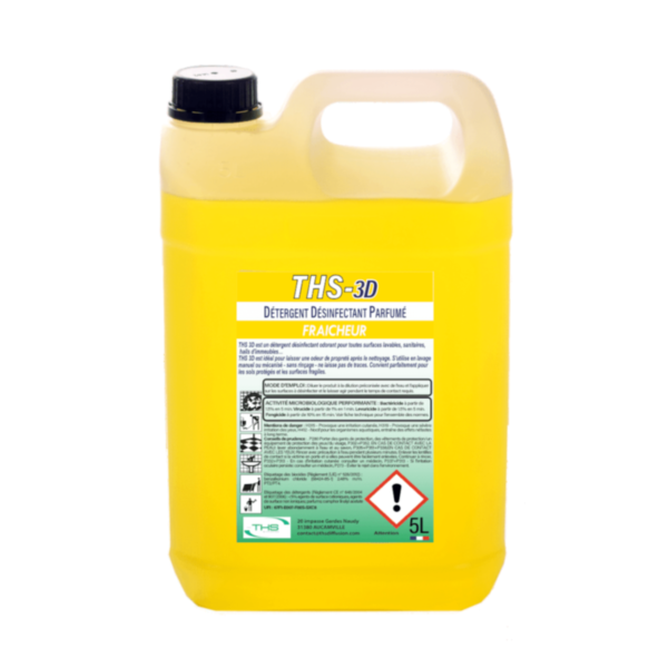 CARTON 4 X 5 LITRES THS 3D FRAICHEUR PH 10