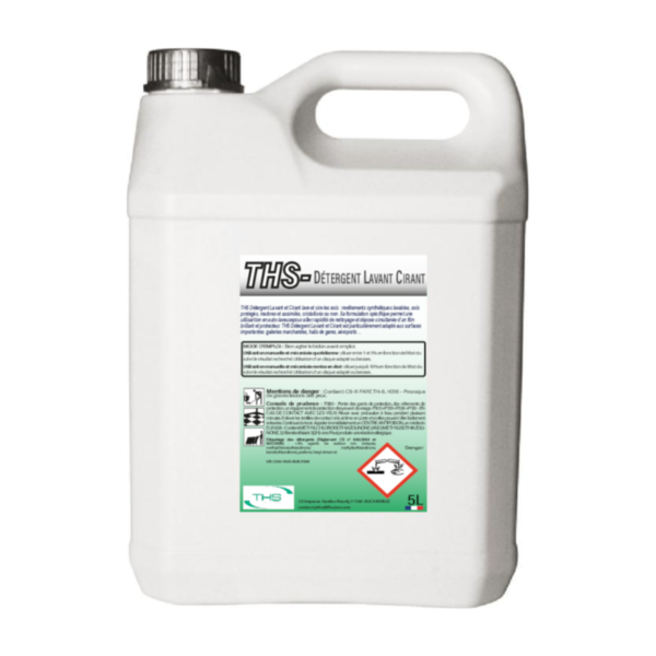 CARTON 4 X 5 LITRES THS DETERGENT DEGRAISSANT INDUSTRIEL SURPUISSANT PH 13,5