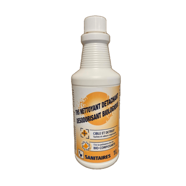 CARTON 12 X 1 LITRE THS NETTOYANT DETACHANT DESODORISANT BIOLOGIQUE
