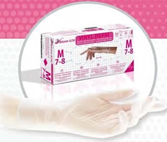 CARTON 10 BOITES 100 GANTS VINYLE AQL 0.65 