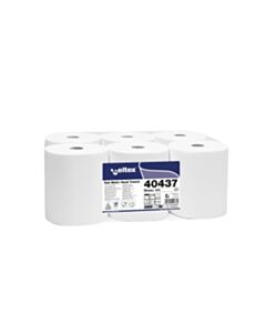 COLIS 6 BOBINES DL LAIZE 20 CM 3 PLIS COLLEES GAUFREES BLC PURE OUATE